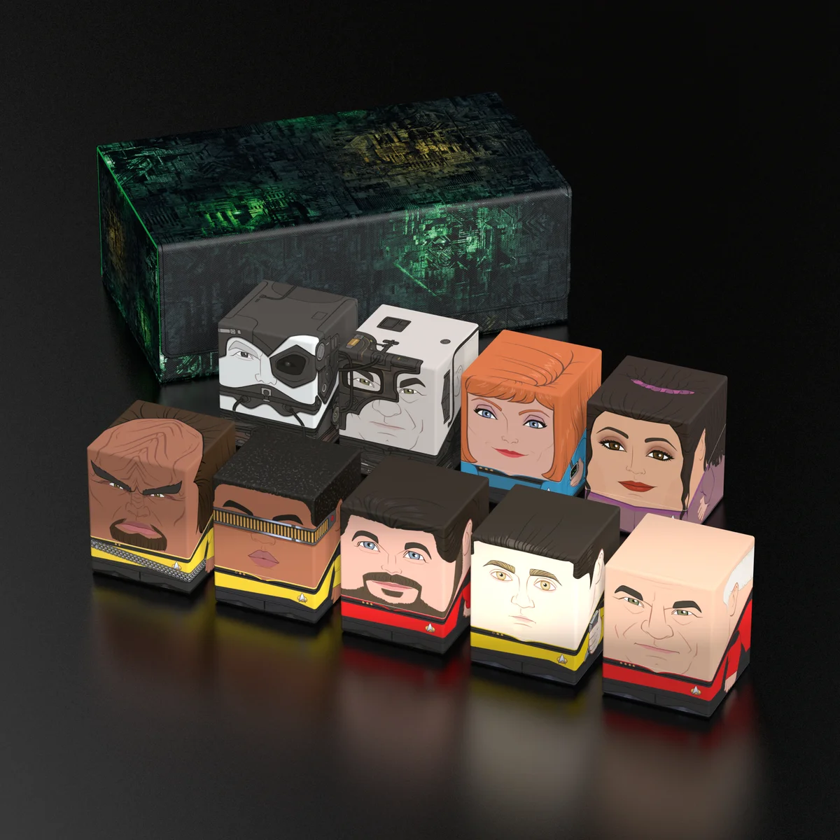 Squaroes Collectors Case 800 Star Trek: The Next Generation - Borg Cube