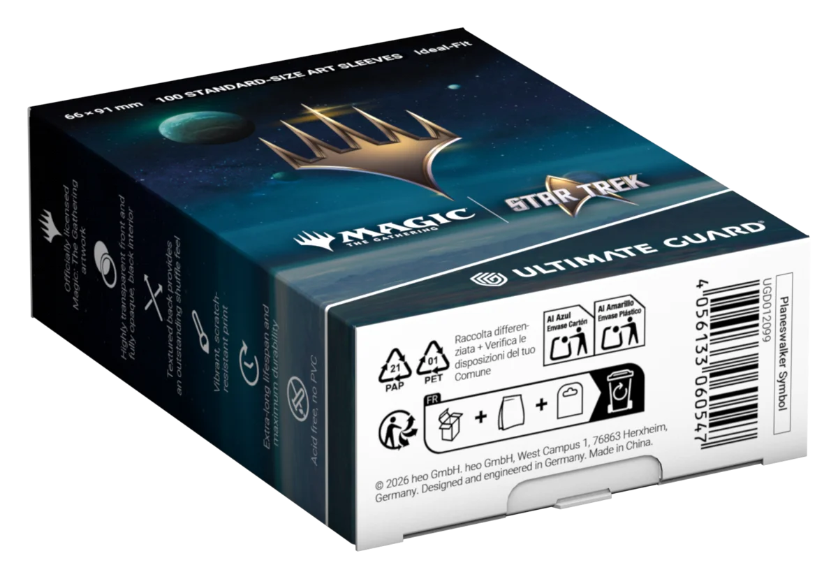 Ultimate Guard Art Sleeves Magic: The Gathering | Star Trek - Planeswalker Symbol