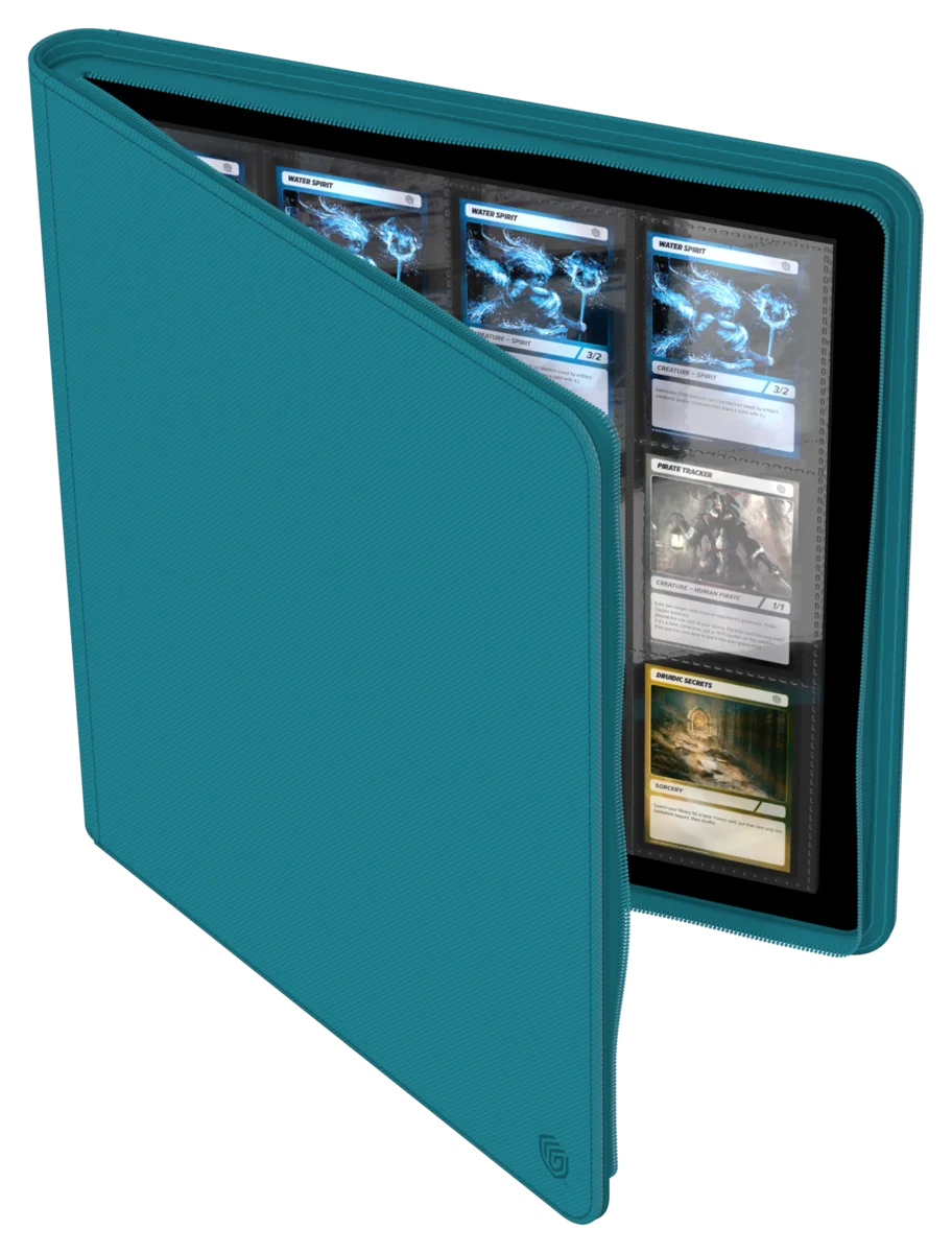 Ultimate Guard Zipfolio 480  24-Pocket Xenoskin - Petrol