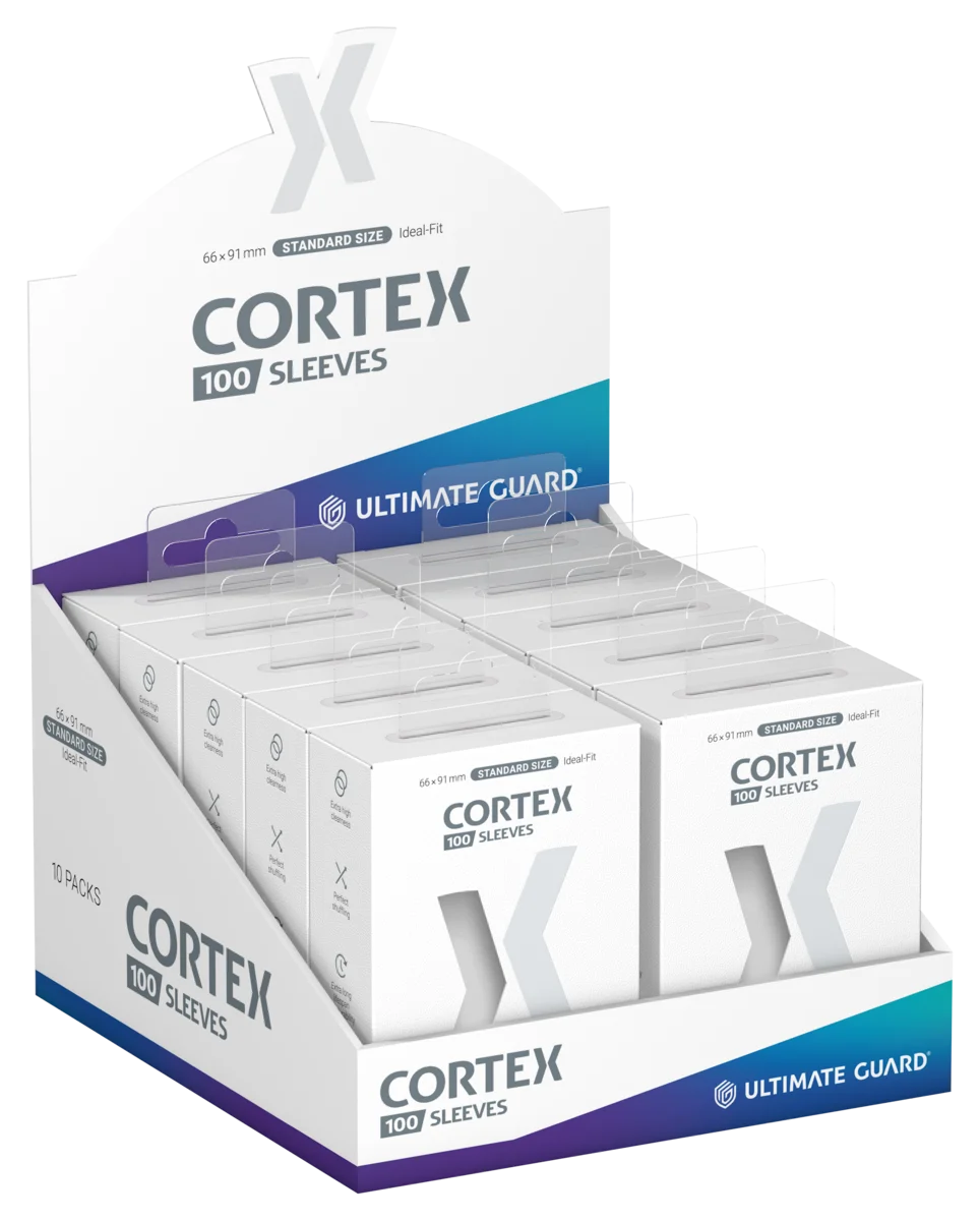 Ultimate Guard Cortex Sleeves Standard Size  (100) - Transparent