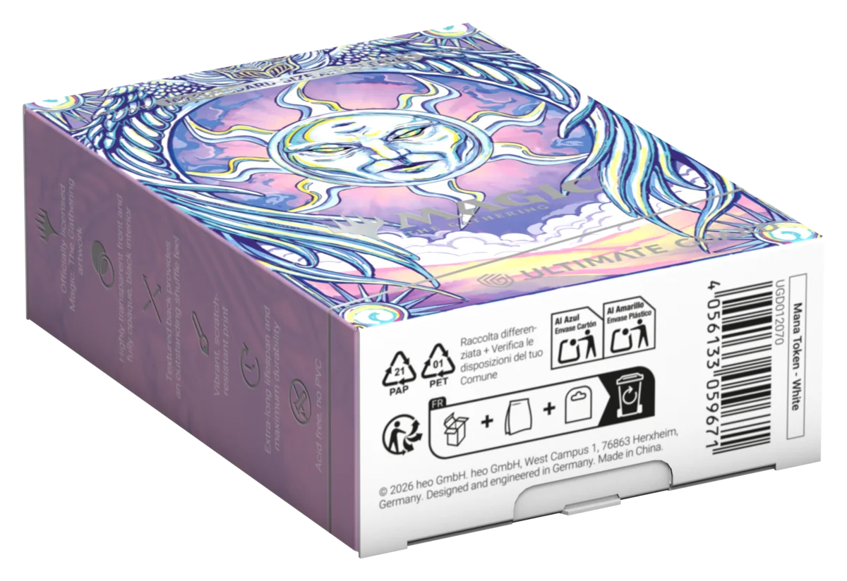 Ultimate Guard Art Sleeves Magic: The Gathering  "Mana Token" - Plains