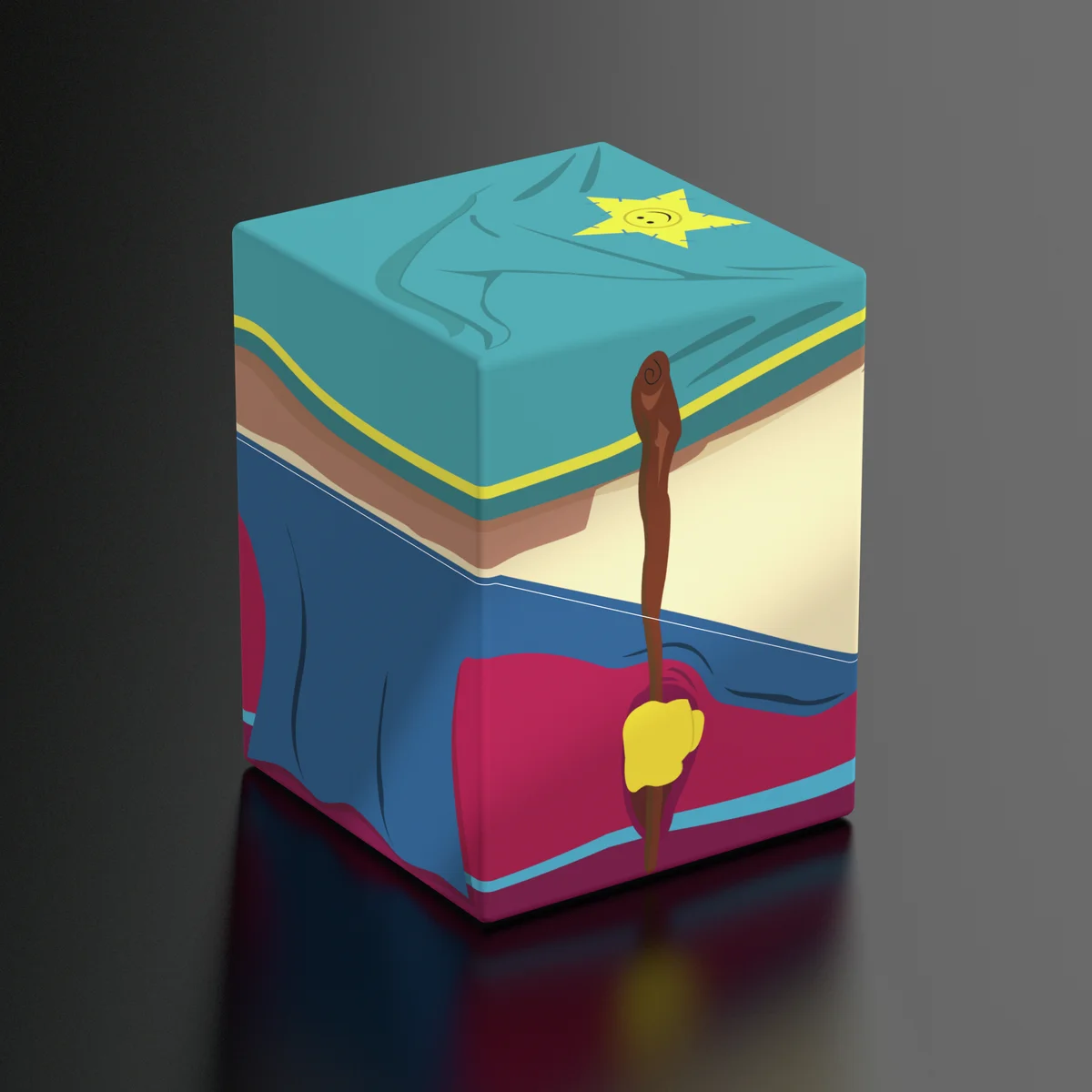 South Park Squaroe deck box by Ultimate Guard