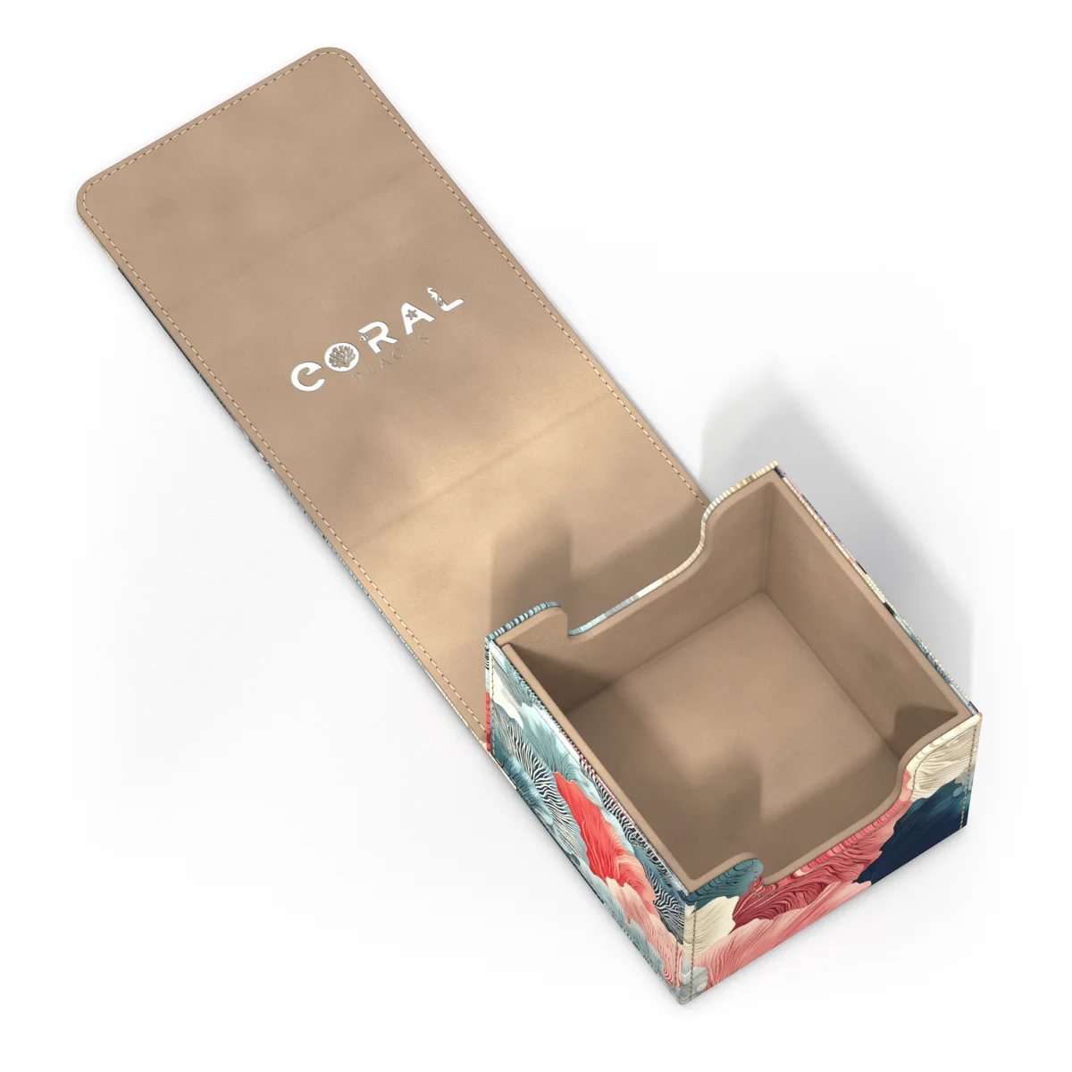 Ultimate Guard Sidewinder 133+ Coral Places Xenoskin deck box