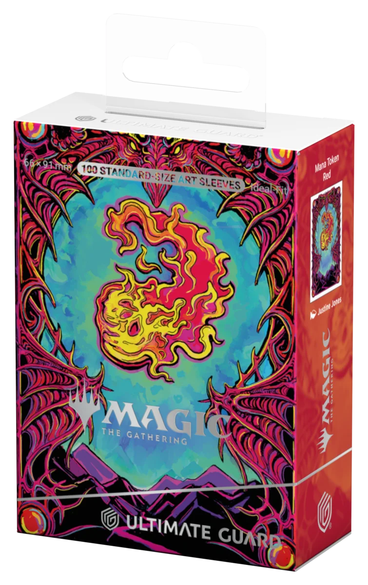 Ultimate Guard Art Sleeves Magic: The Gathering  "Mana Token" - Mountain