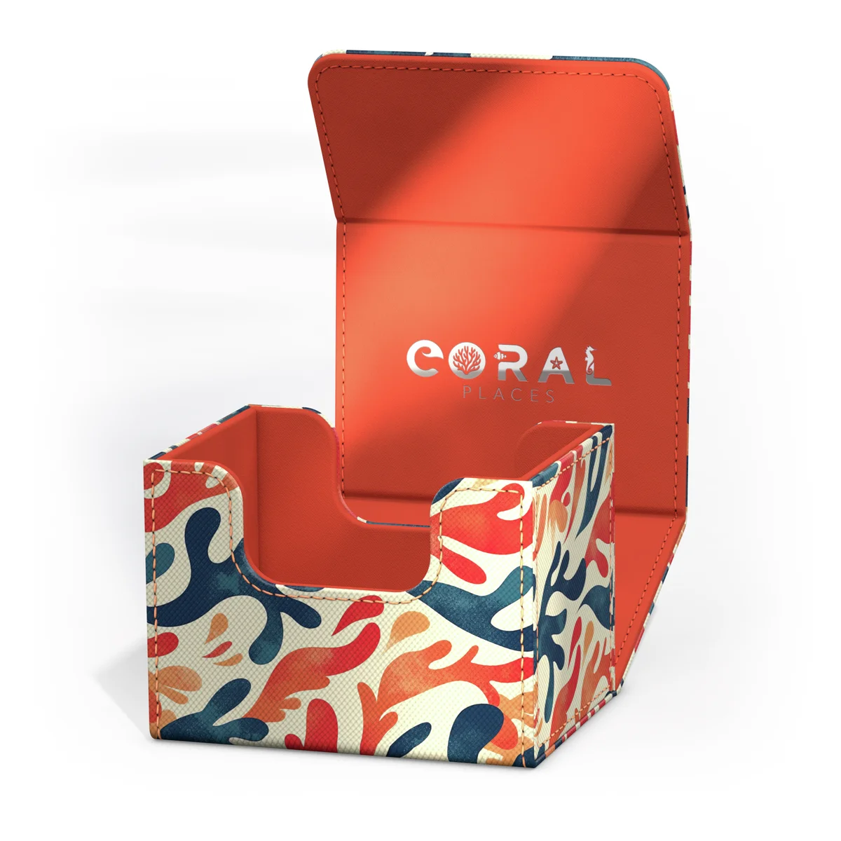 Ultimate Guard Sidewinder 100+ Coral Places Xenoskin deck box