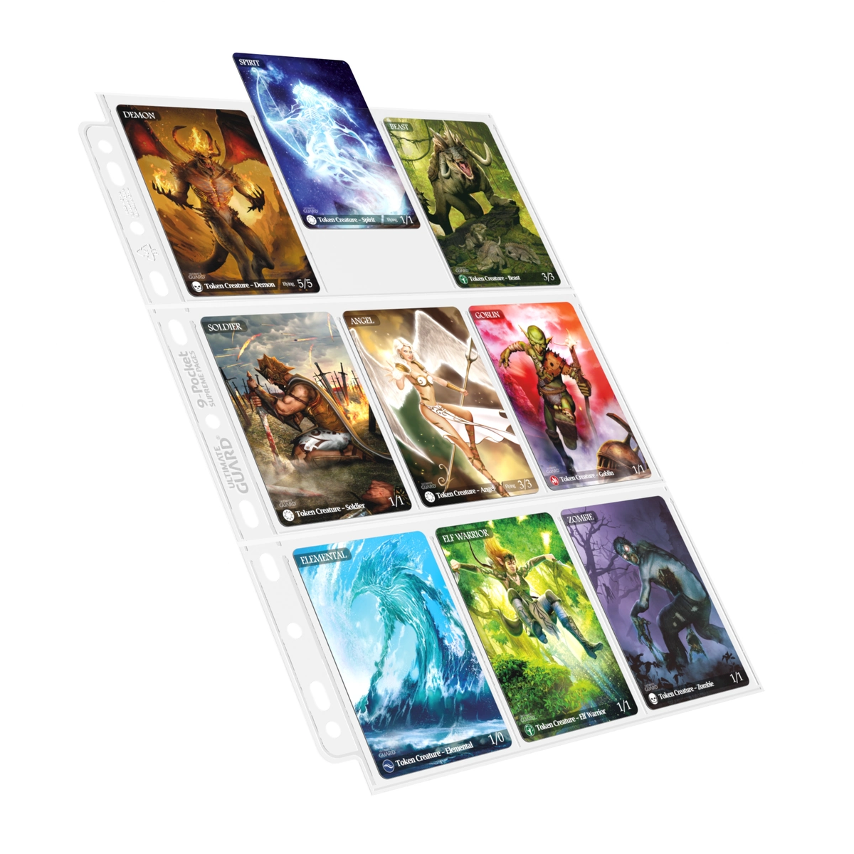 Ultimate Guard 9-Pocket Pages Top-Loading for trading card binders 