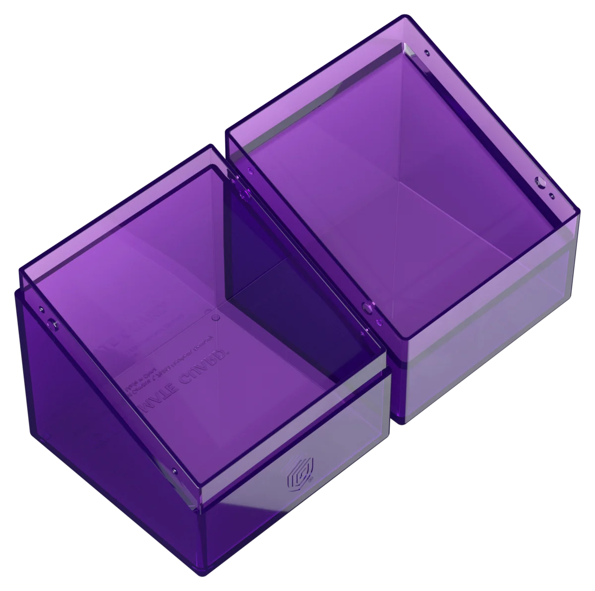 Ultimate Guard Boulder 100+ Clear - Amethyst