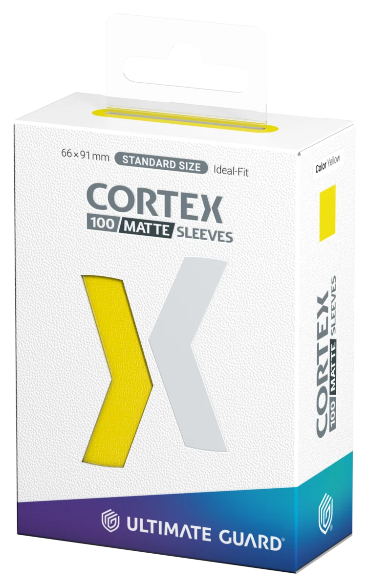 Ultimate Guard Cortex Sleeves Matte Standard Size (100) - Yellow