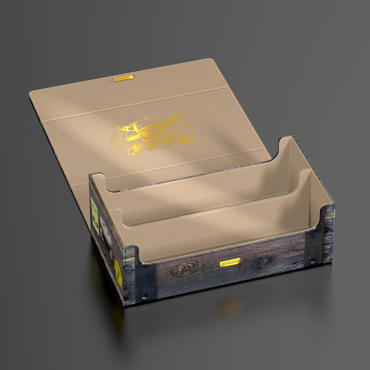 Squaroes Collectors Case 800 ONE PIECE - Wooden Chest