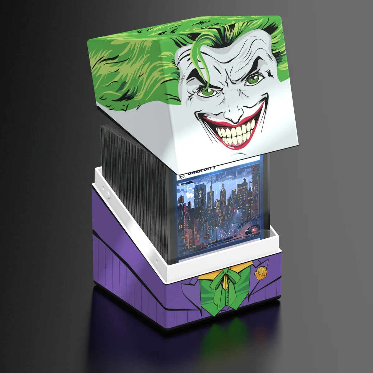 Batman Gotham City Squaroe deck box by Ultimate Guard