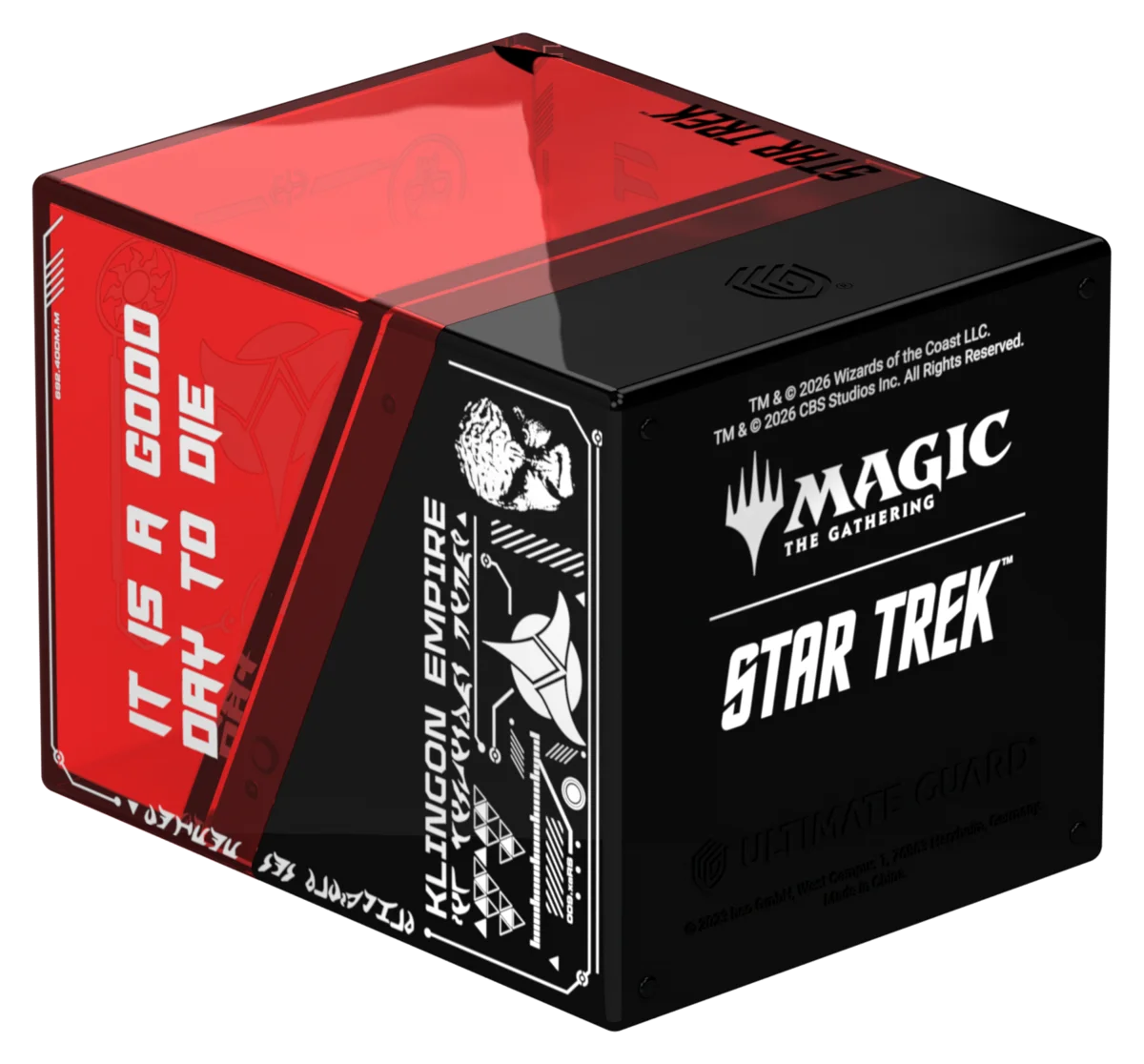 Ultimate Guard Boulder 100+ Magic: The Gathering | Star Trek - Klingon Fury