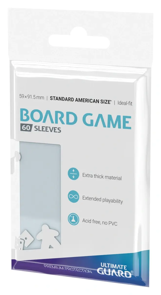 Ultimate Guard Board Game Sleeves Standard American