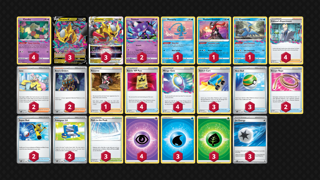 Arceus-Giratina Deck - PokemonCard