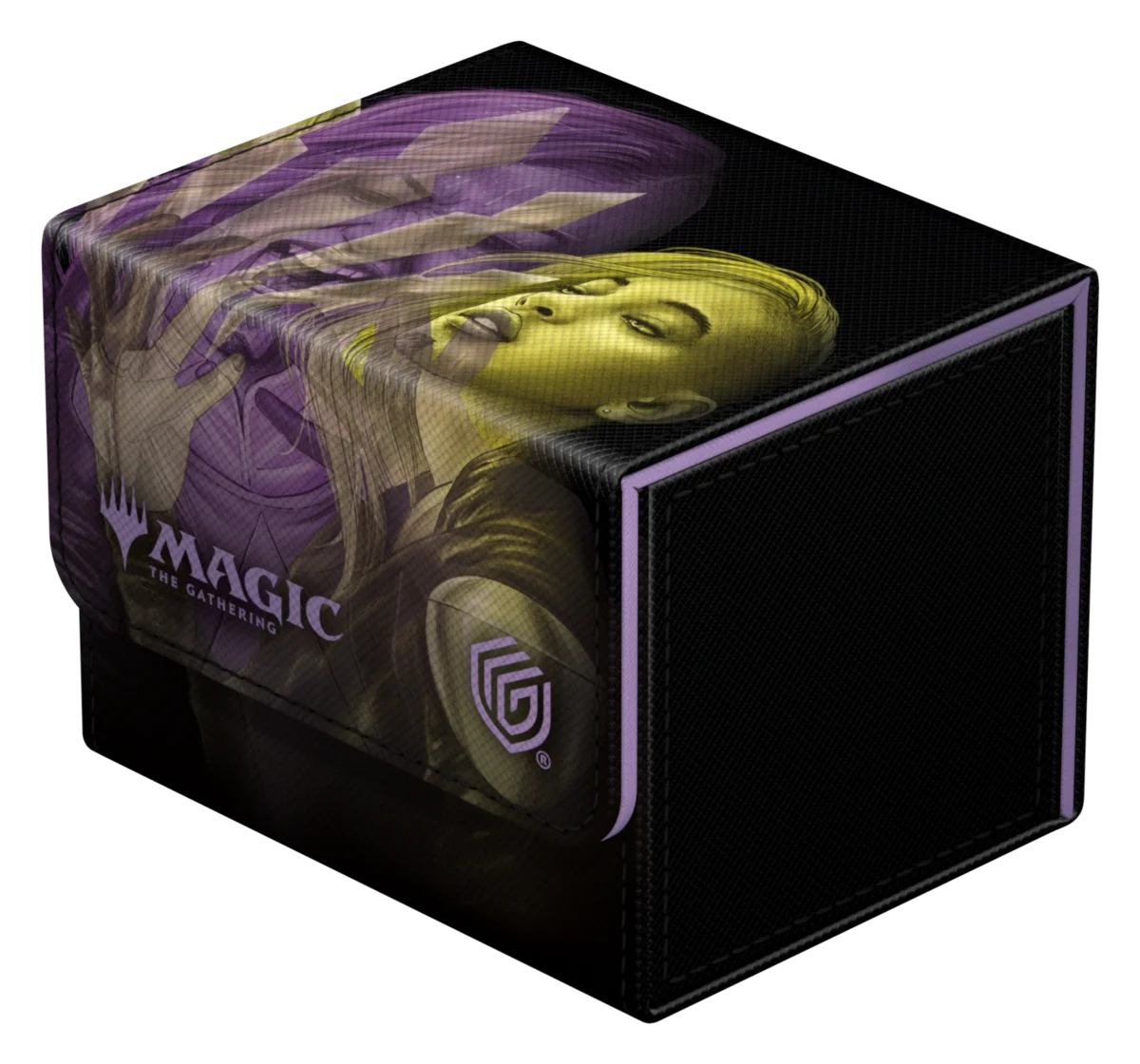 Ultimate Guard Sidewinder 100+ Xenoskin deck box from Magic: The Gathering's Duskmourn set