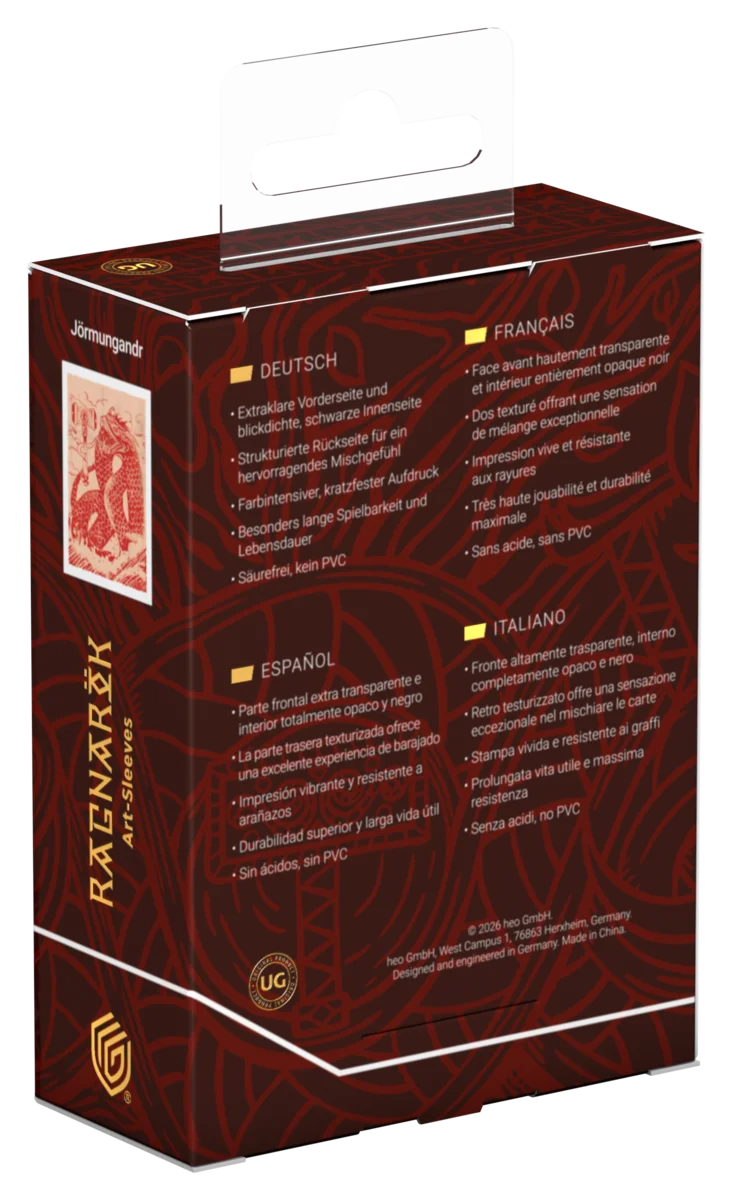 Ultimate Guard Art Sleeves "Ragnarök" - Jörmungandr