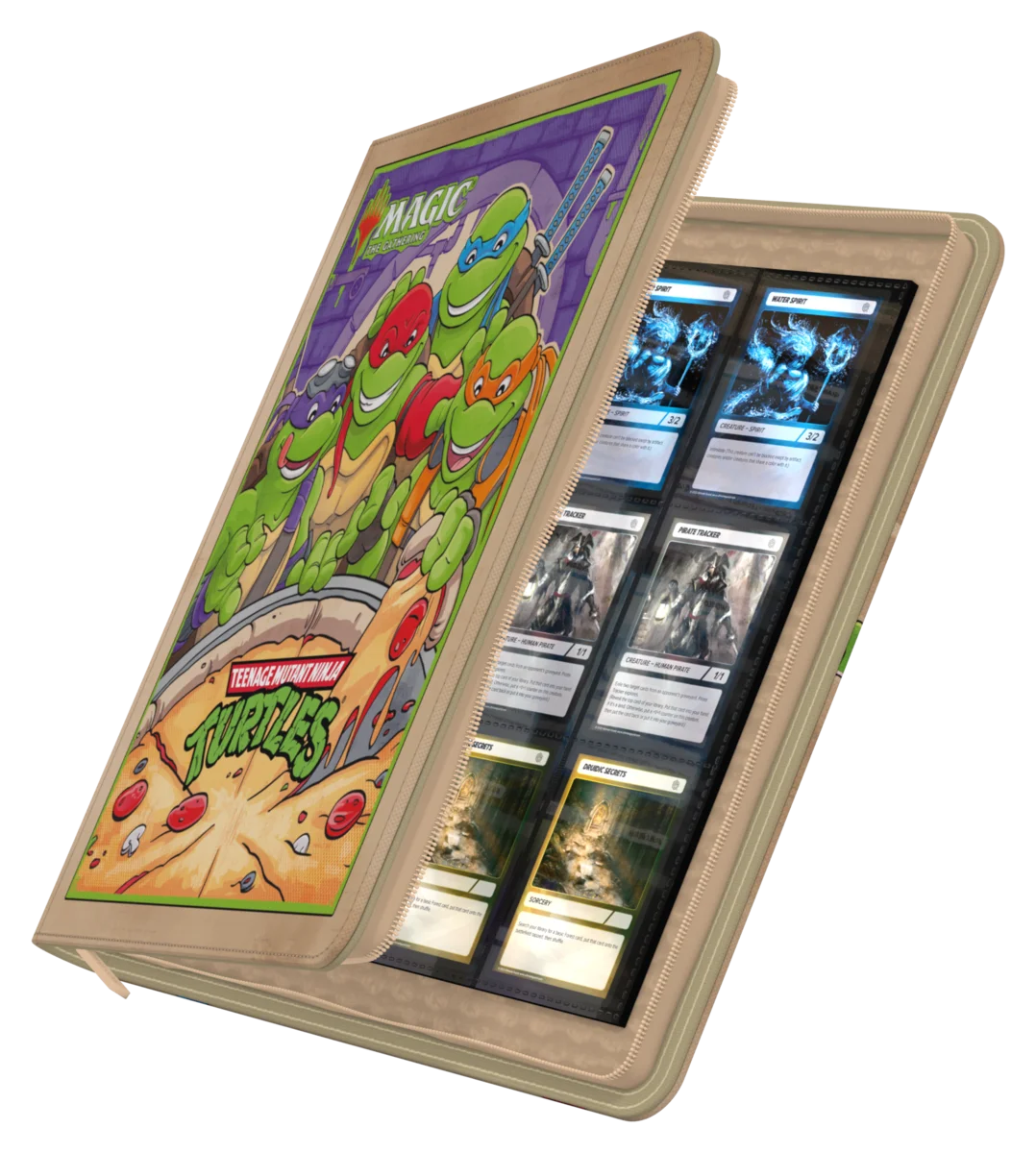 Ultimate Guard Zipfolio 480 Xenoskin Magic: The Gathering | Teenage Mutant Ninja Turtles - Pizza Box