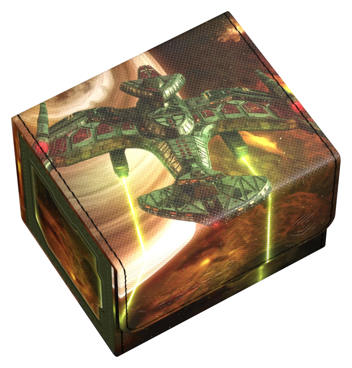 Ultimate Guard Sidewinder 100+ Xenoskin Magic: The Gathering | Star Trek - I.K.S. Negh'Var, Imperial Flagship