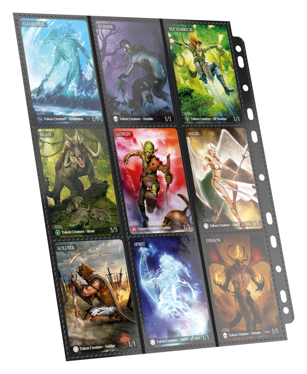 Ultimate Guard 18-Pocket Pages Side-Loading for trading card binders 