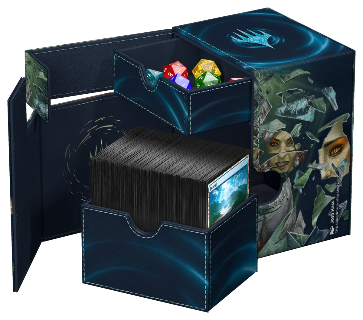 Ultimate Guard Flip'n'Tray 133+ Xenoskin Magic: The Gathering "Reality Fracture" - Way of the Mind Sculptor / Way of the Paradox