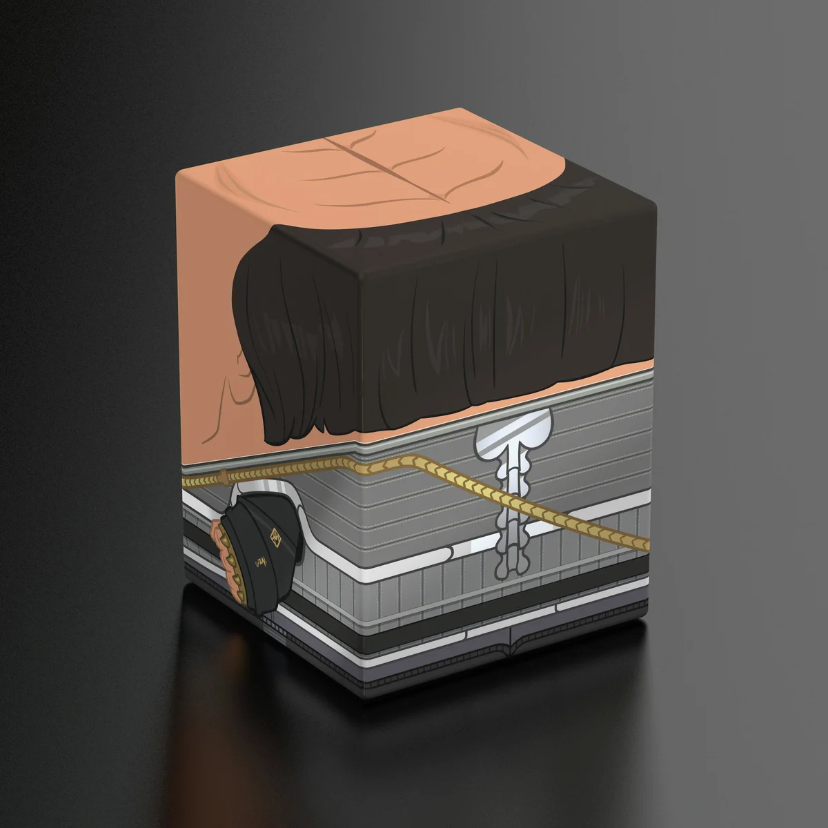 Star Trek - The Original Series Squaroe deck box by Ultimate Guard