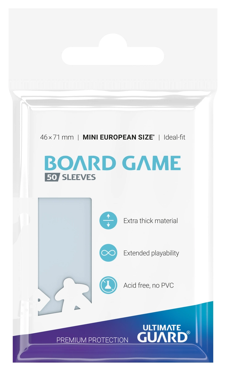 Ultimate Guard Board Game Sleeves Mini European