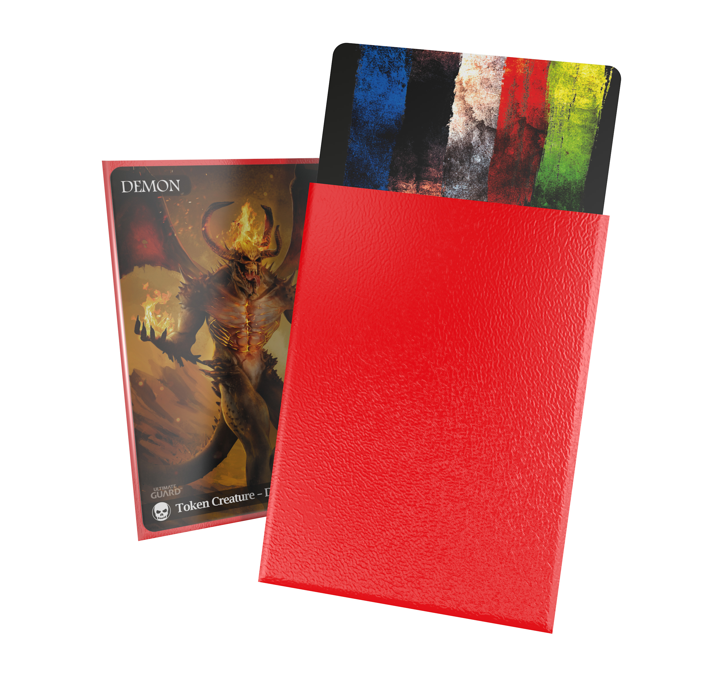 Ultimate Guard Card Sleeves Cortex Standard Size Red Rot