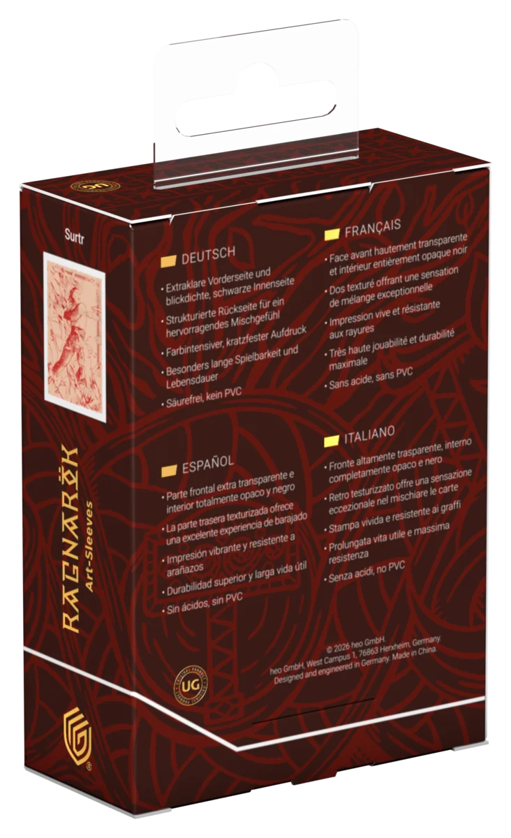 Ultimate Guard Art Sleeves "Ragnarök" - Surtr