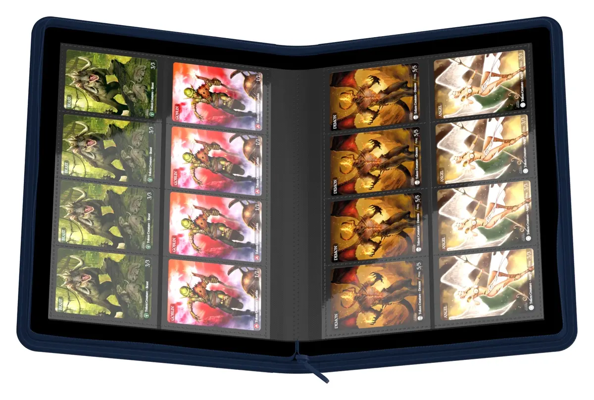 Ultimate Guard Zipfolio 320 16-Pocket Xenoskin trading card binder