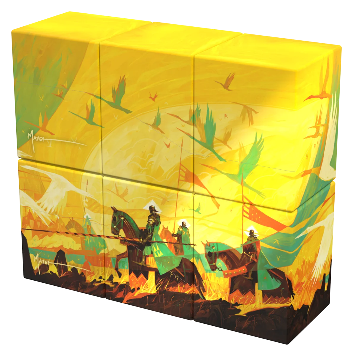 Ultimate Guard RTE Boulder Artist Edition #3 deck box by Dominik Mayer