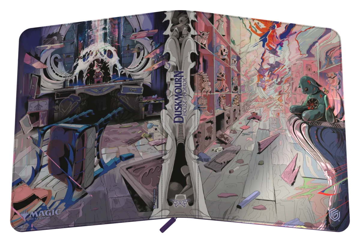 Ultimate Guard Zipfolio 360 Xenoskin Magic: The Gathering "Duskmourn: House of Horror" - Porcelain Gallery