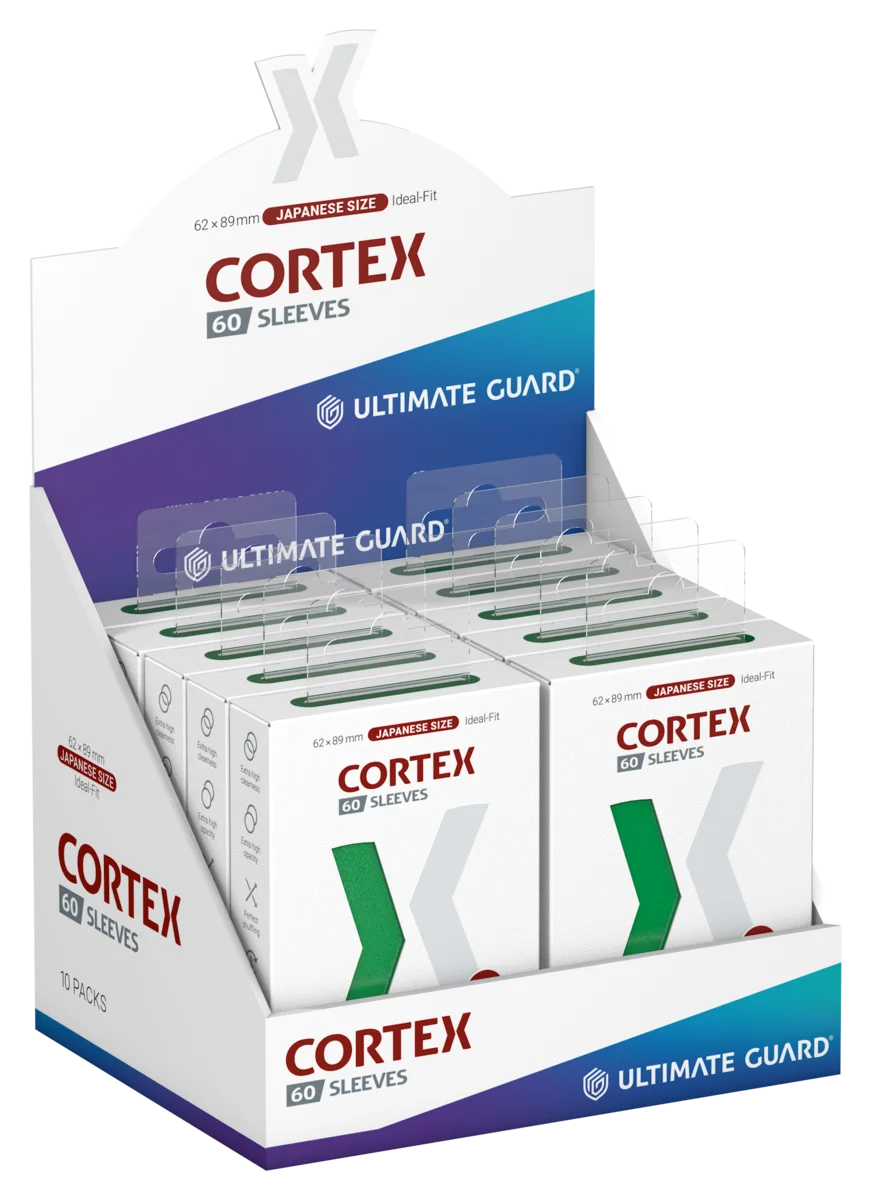 Ultimate Guard Cortex Sleeves Japanese Size (60) - Green