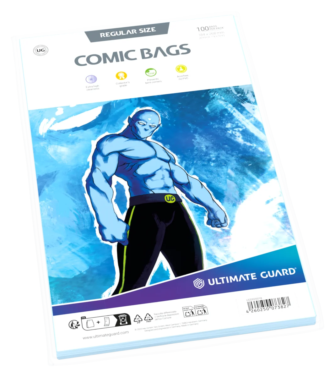 Ultimate Guard Comic Bags Standard (100) - Regular Size