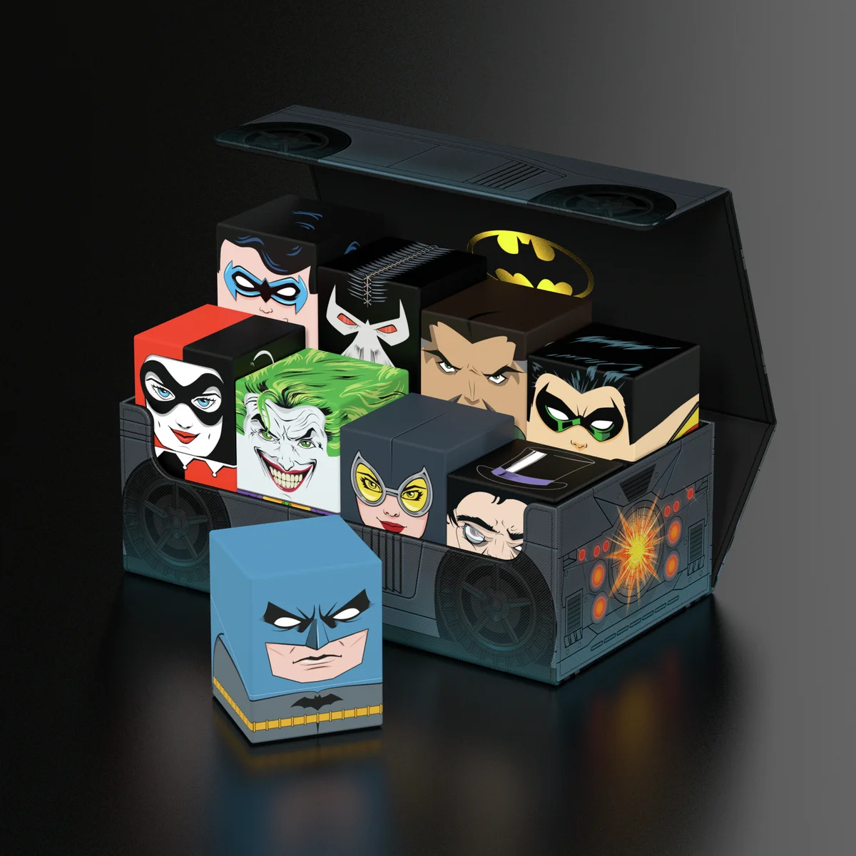 Squaroes Collectors Case 800 DC Batman: Gotham City - Batmobile