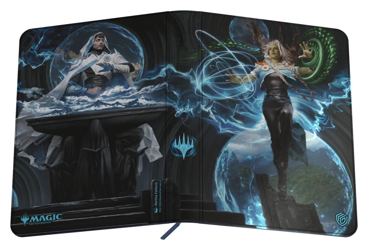 Ultimate Guard Zipfolio 360 Xenoskin Magic: The Gathering "Reality Fracture" - Jace, Reality Sculptor / Tam, the Possibility