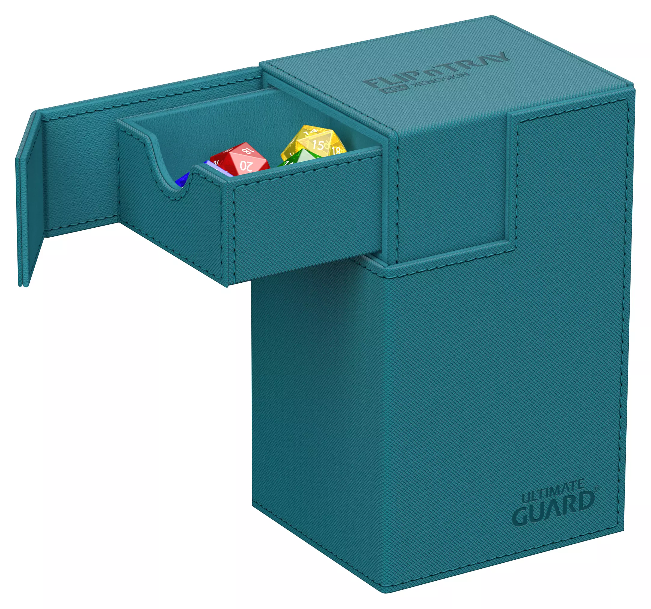 Ultimate Guard Card Deck Box Flip'n'Tray 80+ Petrol