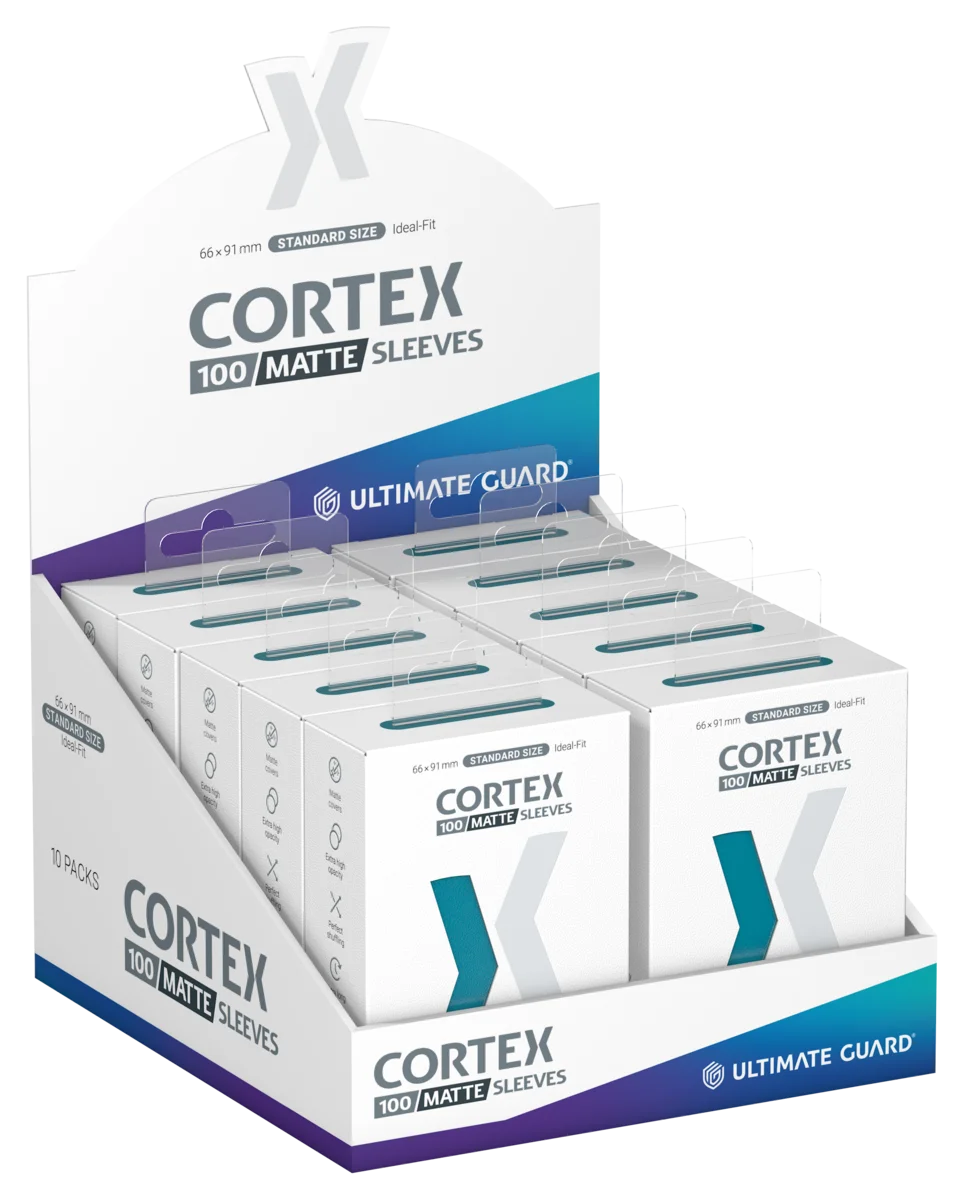 Ultimate Guard Cortex Sleeves Matte Standard Size (100) - Petrol