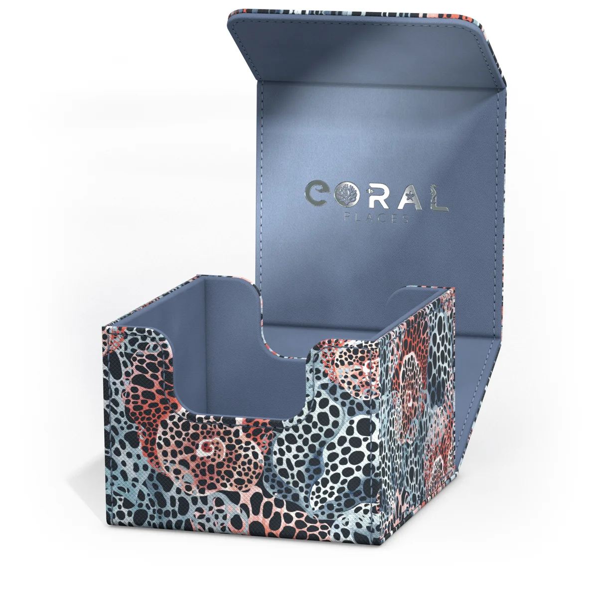 Ultimate Guard Sidewinder 133+ Coral Places Xenoskin deck box