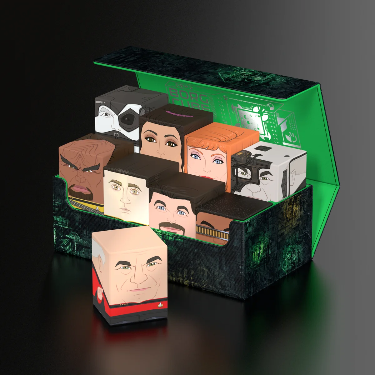 Squaroes Collectors Case 800 Star Trek: The Next Generation - Borg Cube