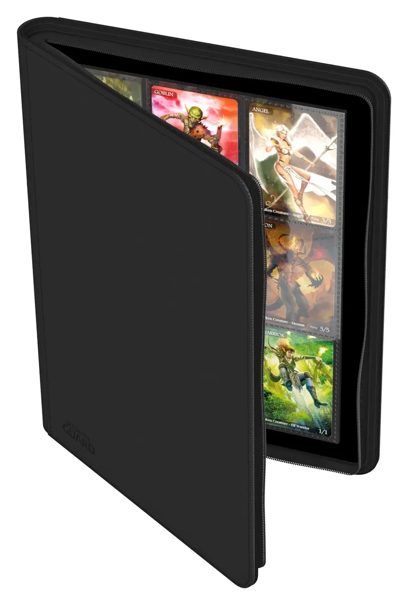 Ultimate Guard Zipfolio 360 18-Pocket Xenoskin trading card binder