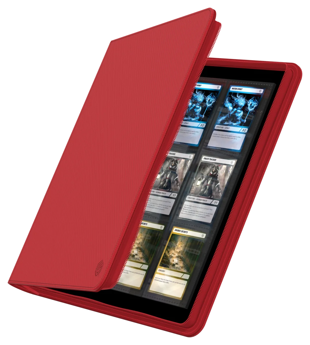Ultimate Guard Zipfolio 480  24-Pocket Xenoskin - Red