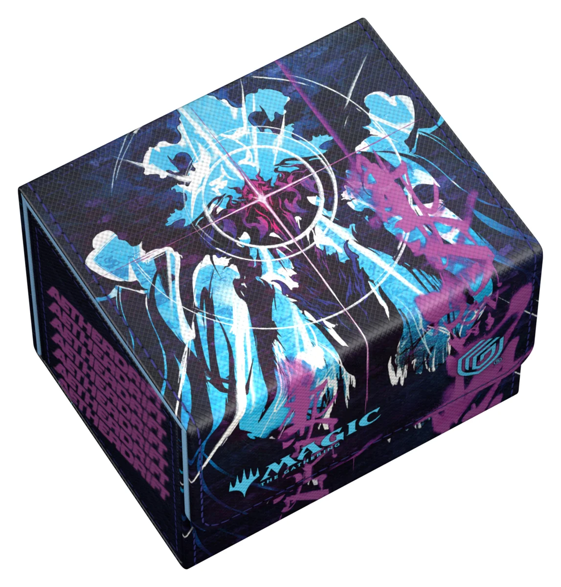 Ultimate Guard Sidewinder 100+ Xenoskin deck box from Magic: The Gathering's Aetherdrift set