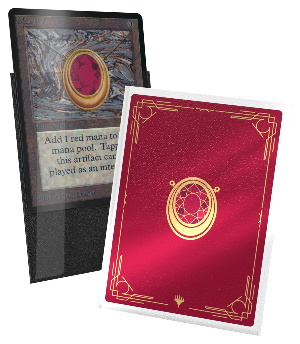 Ultimate Guard Art Sleeves Magic: The Gathering "Mox Collection" - Ruby