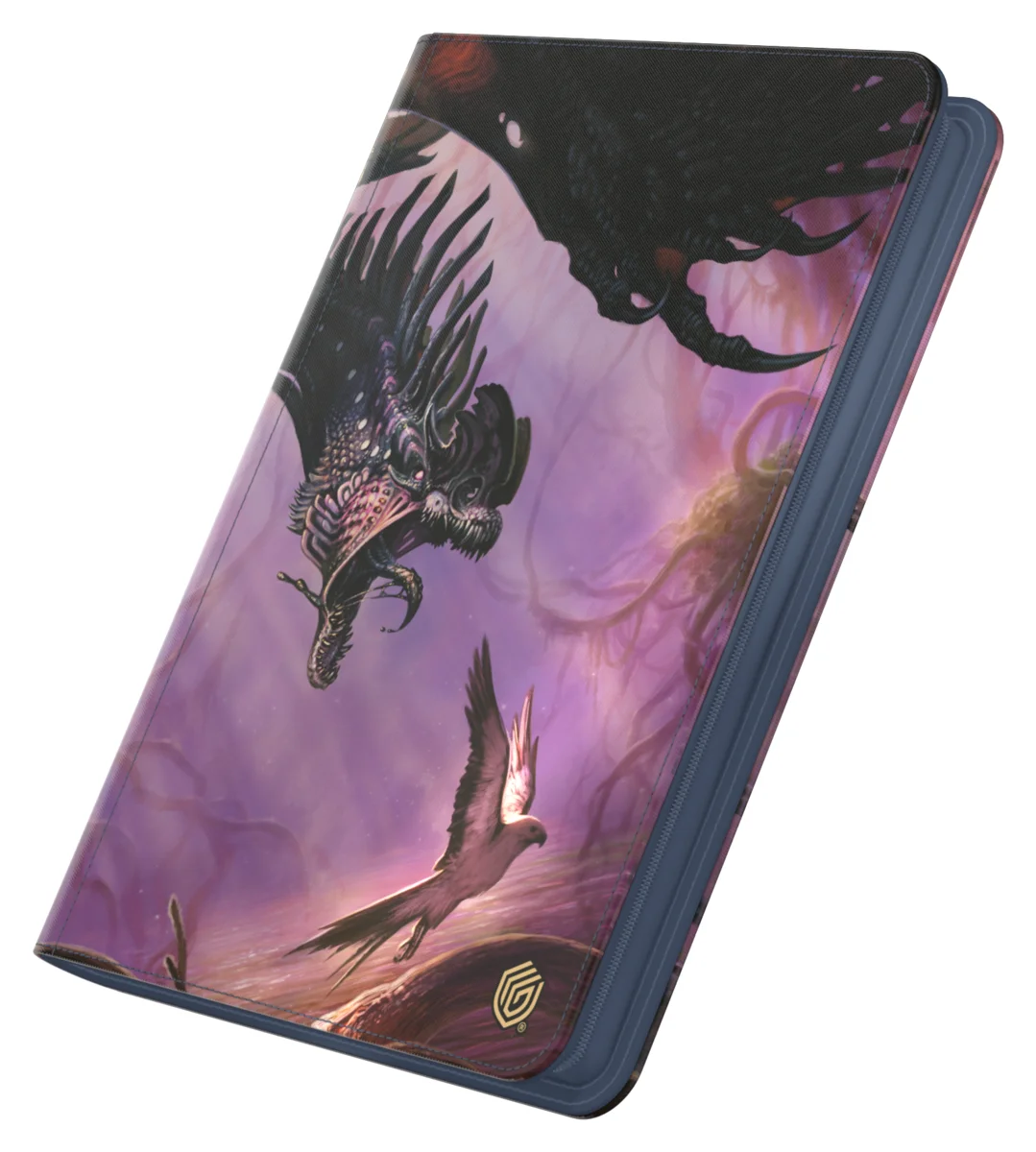 Ultimate Guard Zipfolio 360 18-Pocket Xenoskin trading card binder from Magic: The Gathering's Tarkir set