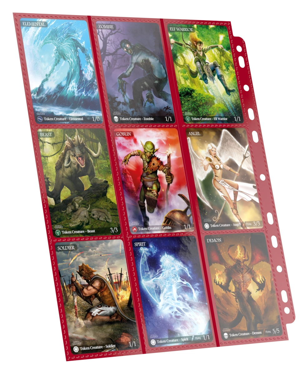 Ultimate Guard 18-Pocket Pages Side-Loading for trading card binders 