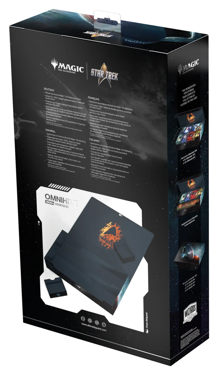 Ultimate Guard Omnihive 1000+ Xenoskin Magic: The Gathering | Star Trek - U.S.S. Enterprise, Free Spirit