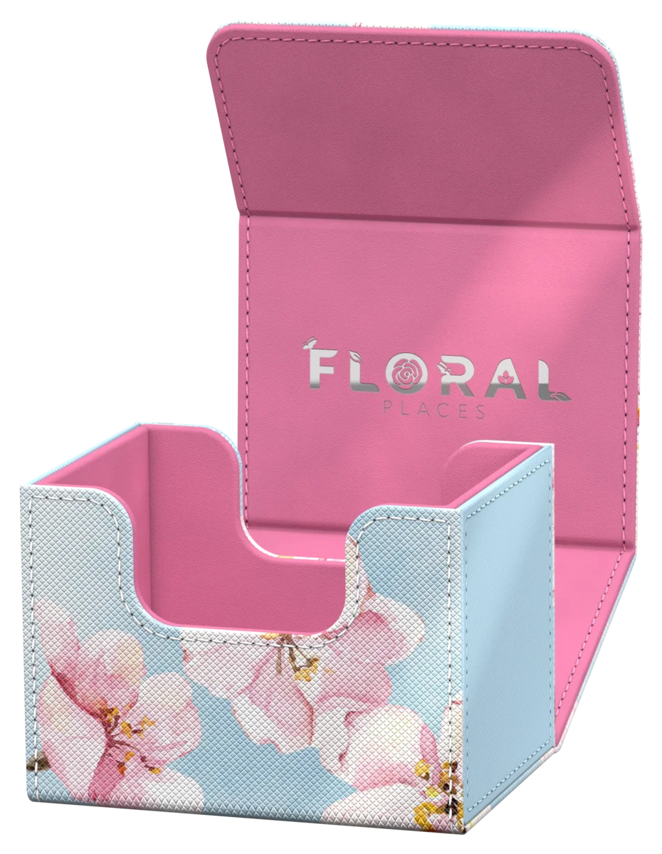 Ultimate Guard Sidewinder 100+ Xenoskin "Floral Places" - Cherry Blossom
