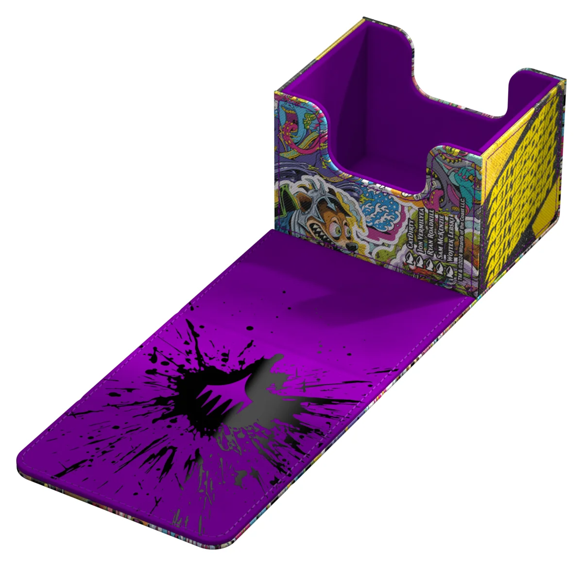 Ultimate Guard Sidewinder 100+ Xenoskin deck box from Magic: The Gathering's Aetherdrift set