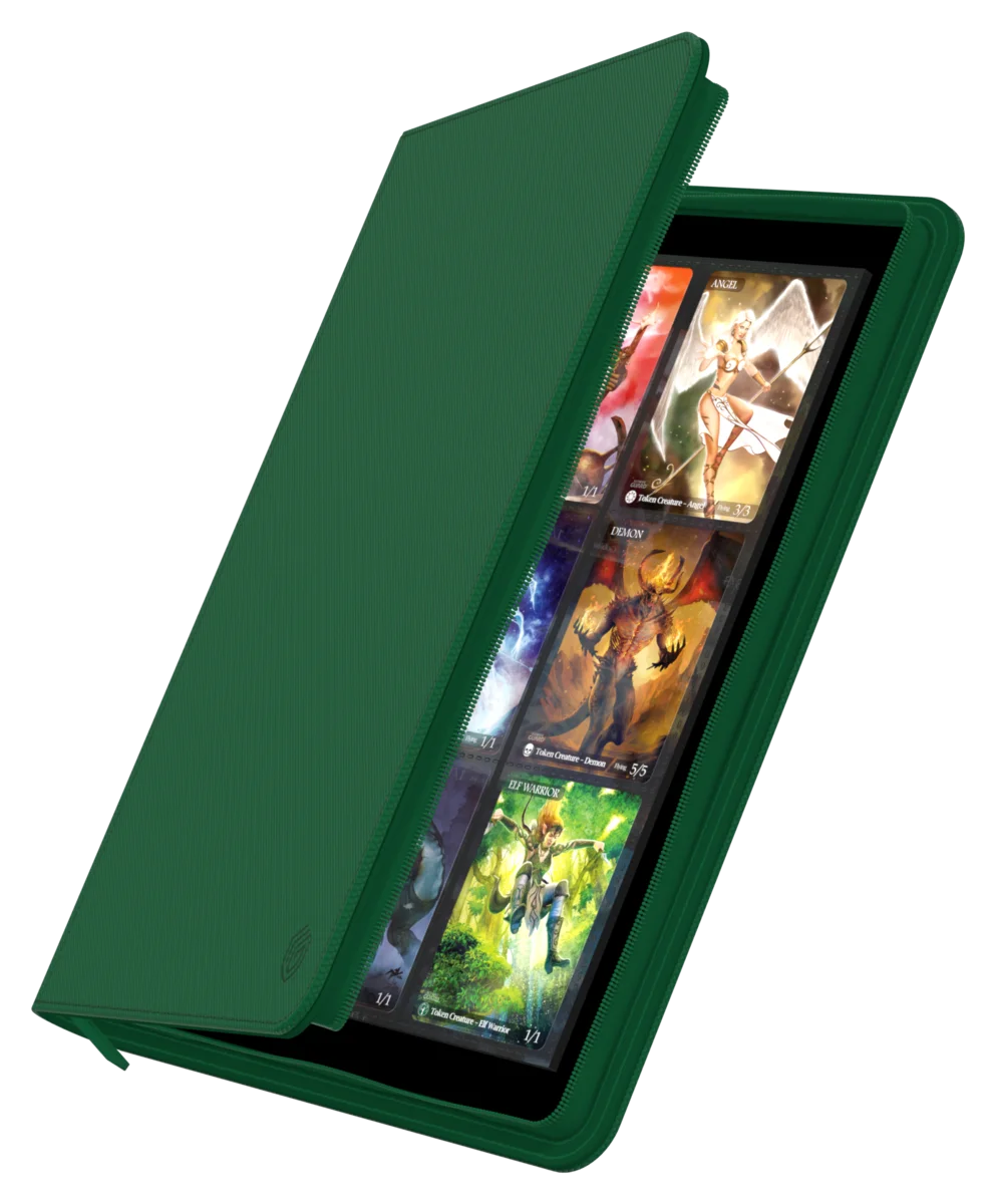 Ultimate Guard Zipfolio 360 18-Pocket Xenoskin - Green