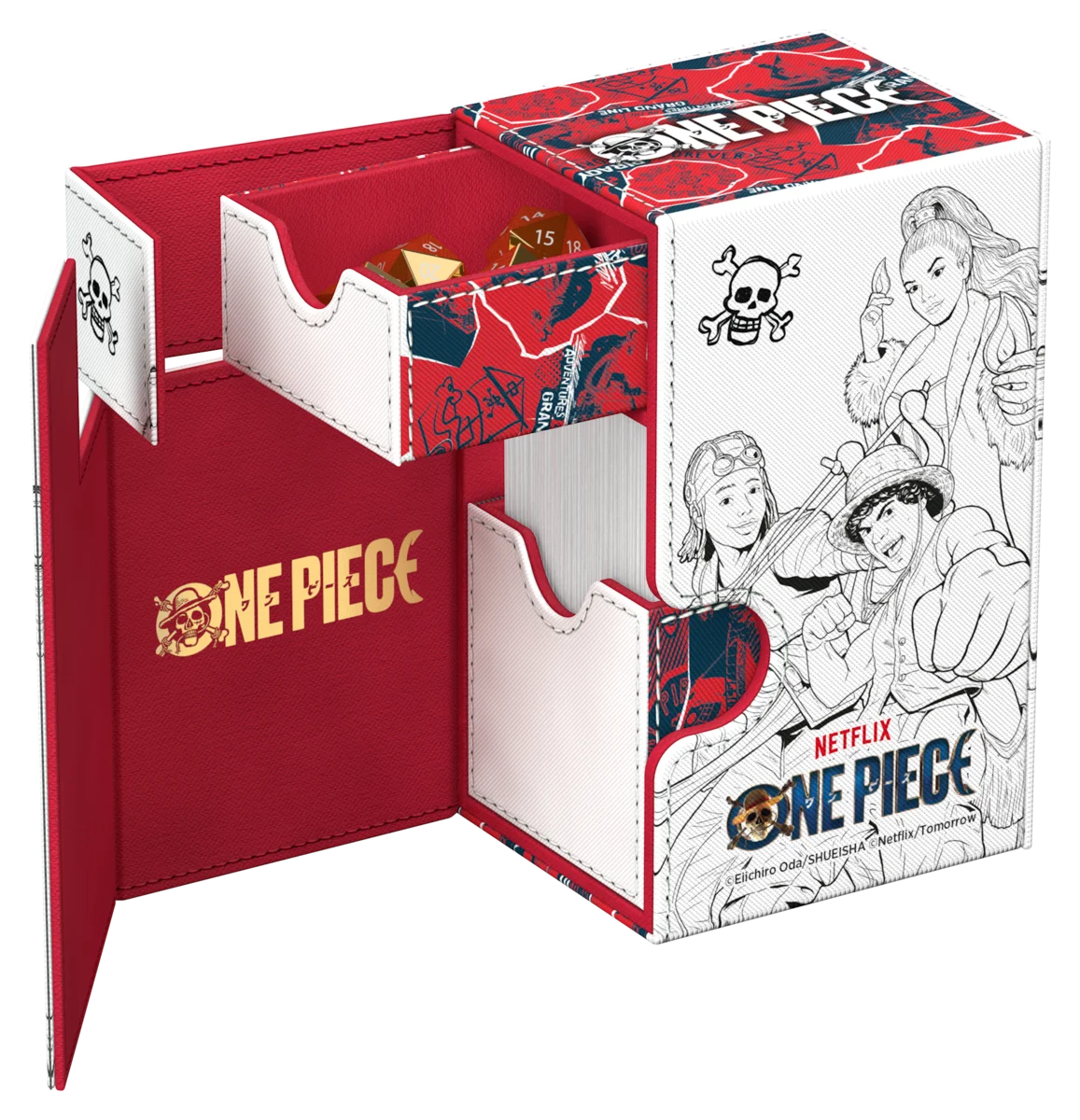 Ultimate Guard Flip'n'Tray 80+ Xenoskin NETFLIX ONE PIECE - Sketch