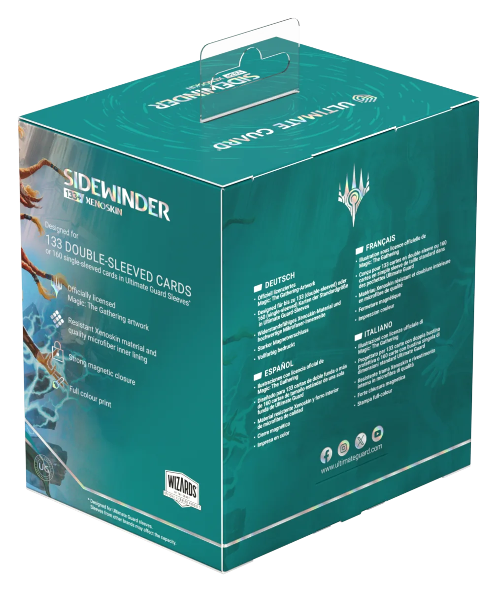 Ultimate Guard Sidewinder 133+ Xenoskin Magic: The Gathering "Reality Fracture" - Tam Beleren, Conflicted